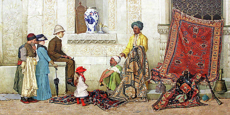 Osman Hamdi Carpet Seller
