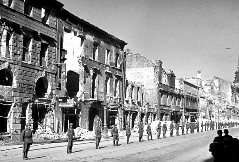 ورشو بعد از سقوط توسط آلمان نازی