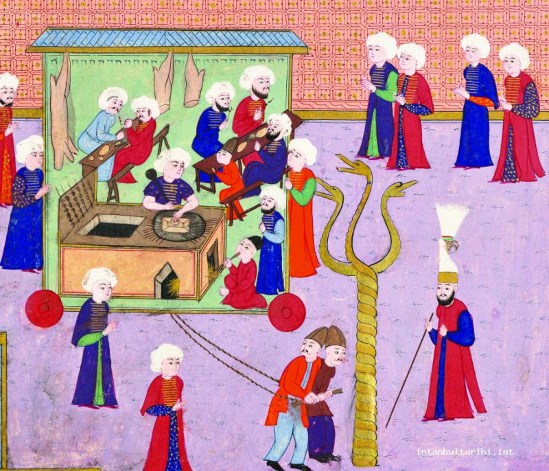 انتظام کباب پزها در نقاشی عثمانی