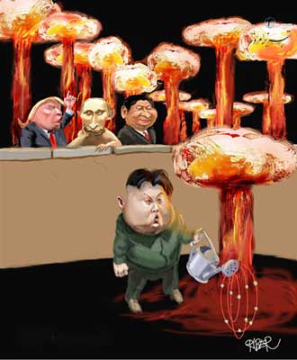 کره شمالی - آزمایشات هسته ای