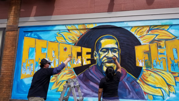 نقاشی جرج فلوید