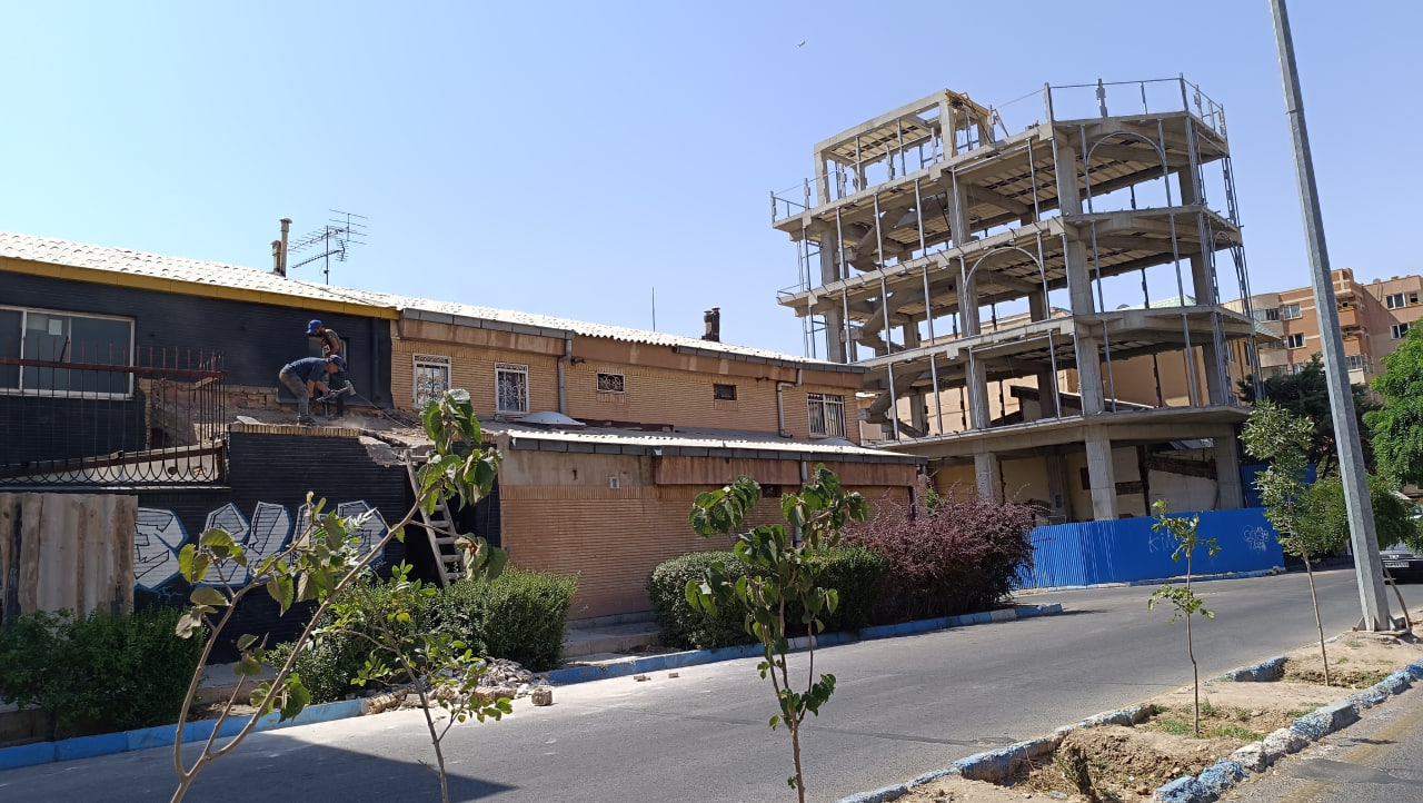 تغییر بافت در رشدیه با ساختمان های بلند مرتبه